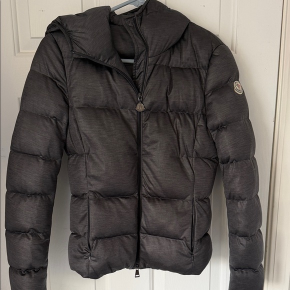 Moncler Jackets & Blazers - Moncler Women’s Charcoal Gray Quilted Down Puffer Jacket